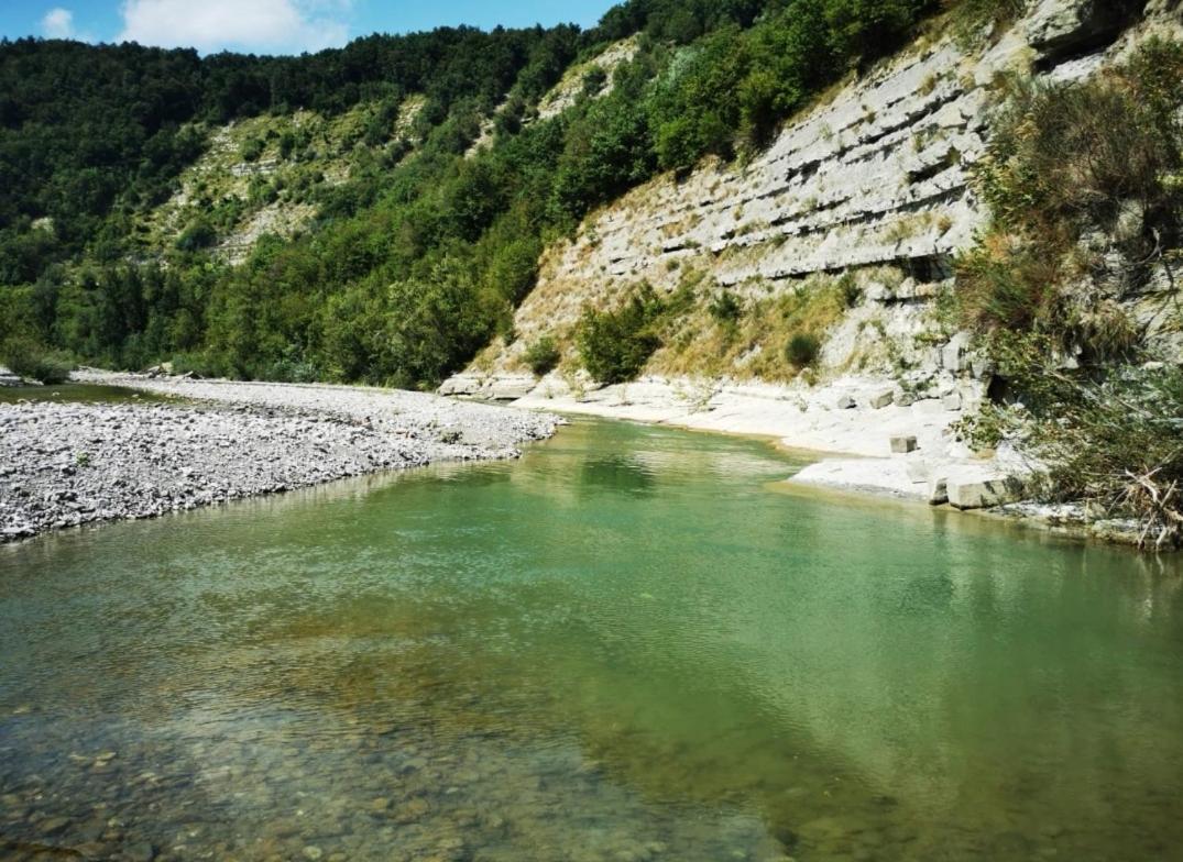 Il Nido Di Matilde _Monolocale Design Sul Fiume_ Leilighet Rossena Eksteriør bilde