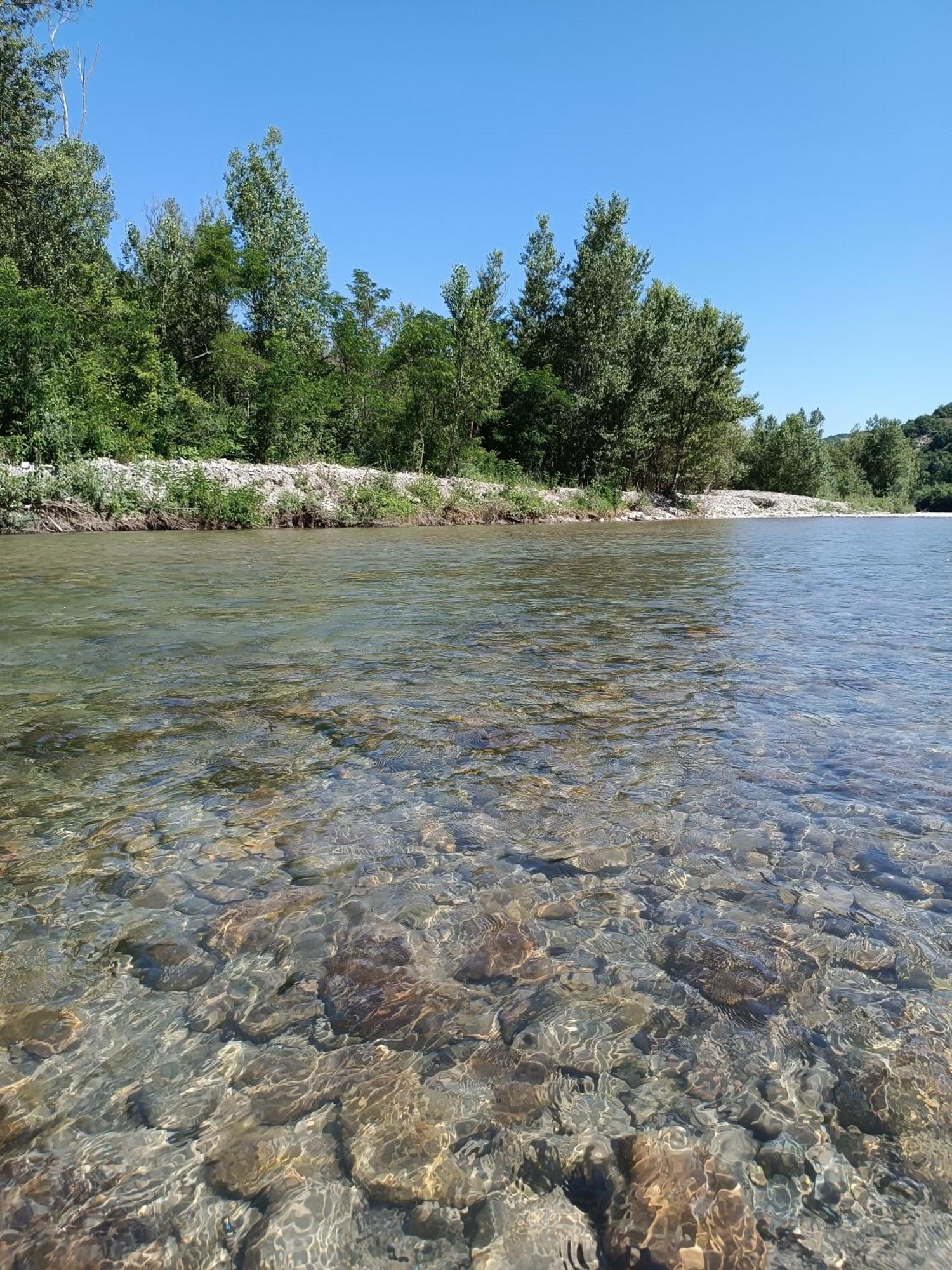 Il Nido Di Matilde _Monolocale Design Sul Fiume_ Leilighet Rossena Eksteriør bilde
